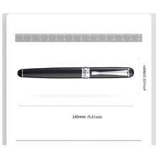 1pc X750 Iridium Fountain Pen, Metal Ballpoint Pen For Business Office Writing Practice - Milky White - View 3