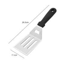 Espátula de cocina de acero inoxidable - Adecuada para cocinar teppanyaki y bistec - Herramienta de barbacoa reforzada - Utensilios de cocina - Multicolor - Ver 11