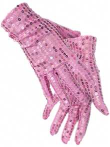 Disco And Y2K Style Sequin Gloves, Unisex - Suitable For Retro Cosplay, Disco Theme Parties, And Y2K Rave Gatherings - Multicolor - View 3