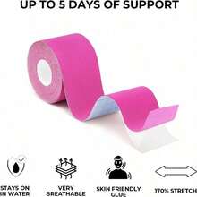 Elastic Sports Kinesiology Tape High-Strength And Highly Elastic Muscle Tape Suitable For Fitness Training(2.5cm*5m) - Multicolor - View 9