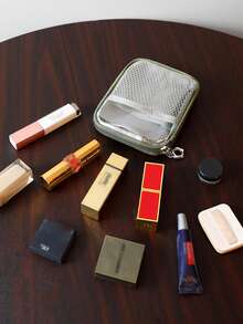 1个多功能收纳包，可作零钱包、线缆收纳包、拉链零钱包、长方形线缆耳机收纳盒、钥匙扣，适合作为节日礼物、生日礼物、母亲节礼物、返校礼物。 - 彩色 - 查看 4