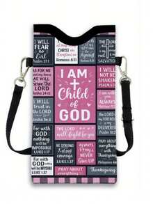 Printed Synthetic Leather Waterproof And Shockproof Phone Pouch With Adjustable Strap - View 23