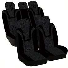 Leopard Print Patchwork Pattern Universal Car Seat Cover - Leopard Print Style - View 17