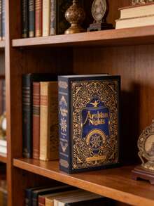 Metal Safe Box,Diversion Book Safe With Combination Lock,Secret Hidden Metal Lock Box,Money Hiding Collection Box,9.5" X 6.2" X 2 .2" Black Large,Hidden Safe In Plain Sight,Gift For Students.Birthday - A - View 4