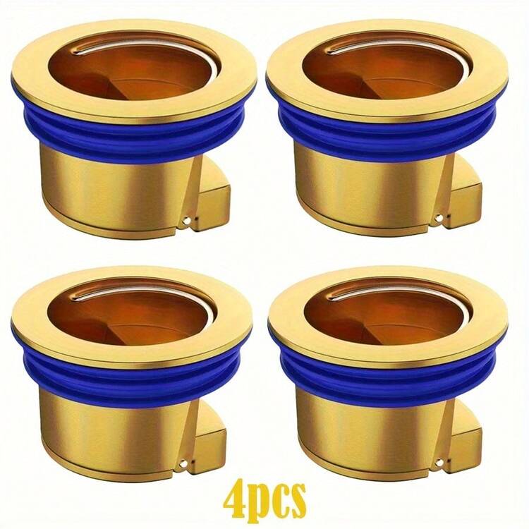 Copper Anti-Odor Floor Drain Core, Bathroom Drain Core Anti-Reverse Smell Device, Shower Toilet Universal Drain Pipe Anti-Insect, Universal Drain Outlet Core - Floor Drain - View 6