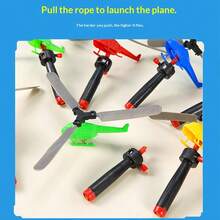 1 pieza/6 piezas/15 piezas Juguete de helicóptero, juguete de helicóptero y avión que gira 360°, adecuado para niños y niñas, juguetes a granel, recuerdos de fiesta, recompensas en el aula, rellenos de piñata, rellenos de bolsas de regalo, regalos de cumpleaños, estilos y colores surtidos [requiere montaje] - Multicolor - Ver 7