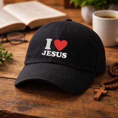 我爱耶稣字母休闲涤纶刺绣防紫外线防风保暖夹克