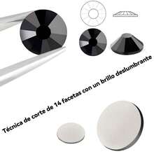 adornos de uñas - Negro - Ver 5