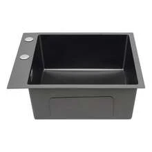 YUNRUX Kitchen Sinks - Black - View 9