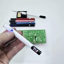 510 Thread Battery Soldering Iron Kit, Adjustable Voltage, Portable Digital Display, USB-C Rechargeable 320mAh Battery, 304 Stainless Steel, DIY Electronics Maintenance Tool - Soldering Iron Tip Not Included - Portable Tool Pen - View 8