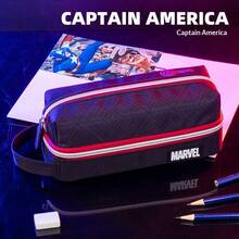 Marvel 迪士尼漫威大容量铅笔盒，多功能文具包，带提手的高品质文具盒 - 單件 - 查看 9
