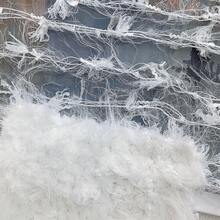1包100克手工新奇花式毛线，白色婚纱风格混纺毛线，多股混纺长蓬松毛线，适用于编织、钩编、DIY包包、帽子、围巾、发圈、手工配饰和工艺项目 - 100g - 查看 6