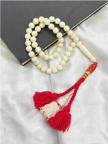 1pc Ramadan 45 Beads Acrylic Single Strand Prayer Beads, Daily Carry Ramadan Prayer Bracelet - Multicolor - View 6