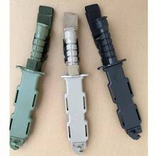2pcs Realistic Fake Knife Toy Plastic Prop Costume Trick Blade For Halloween Fools Day Party Cosplay Joke Gadget Prank Gag - Multicolor - View 5