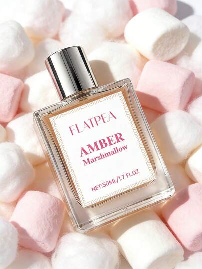 1pc 50ml Jasmine Cotton Candy Scented Mist, Long-Lasting Fragrance, Natural & Charming, Portable Fragrance Freshener Suitable For Parties, Gifts For Girlfriend