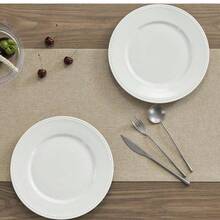 1PC Solid Beige Table Runner For Dining Table Decoration, Elegant Rectangular Tablecloth For Home, Wedding, Party Decoration - Multicolor - View 7