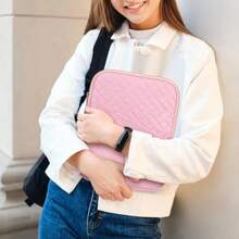 Lacdo Funda de Tablet para iPad A16 de 11 Pulgadas/iPad Pro M5 M4 de 11/ iPad Air M3 M2 de 11/ de 109/ iPad de 10 2/Air de 10 9  Galaxy Tab A9+ Bolsa Teclado Magic Fit Rosa Sakura - Rosa Sakura - Ver 6