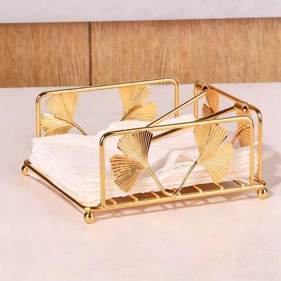 铁艺纸巾架，北欧简约纸巾盒，适用于咖啡馆、餐厅、纸巾盒