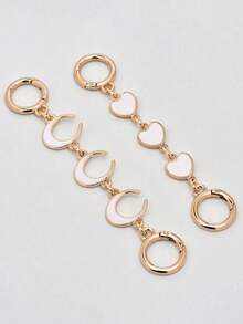 Bag Extender Chain Wallet Strap Extension Handbag/Purse/Hanger Replacement Accessory For Bag & Wallet Making - White - View 2