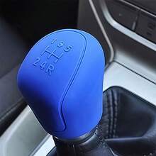 1pc Car Silicone Gear Shift Knob Cover, Anti-Slip Handle Protector, 6-Speed Manual Car Interior Accessory - 1 Piece Silicone Gear Shift Cover - View 4