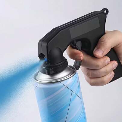 1 pieza de nueva pistola de pulverización de ayuda autosuficiente, pistola de pulverización de pintura ahorradora de trabajo, herramienta de pintura de automóviles, mantenimiento de automóviles, mantenimiento de vehículos, accesorios esenciales para el garaje