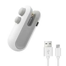 2024新款二合一USB充电迷你热封机，薯片袋封口机，迷你零食蔬菜保鲜袋封口机，1型塑料袋封口机，圣诞礼物 - 彩色 - 查看 20