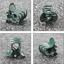50pcs Plastic Garden Clips, Deep Green Vine Support Clips, Plant Clips, Orchid Stem Clips, Gardening Tools - 50pcs - View 8