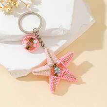 1 pieza Decoración con forma de langosta hecha a mano con cuentas, accesorio decorativo para bolsos de mujer, cosas lindas y tropicales, artículos esenciales para el coche, decoración del coche, artículos de vacaciones kawaii, accesorios para bolsos, accesorios para bolsos, regalos para maestros - Rosa - Ver 6