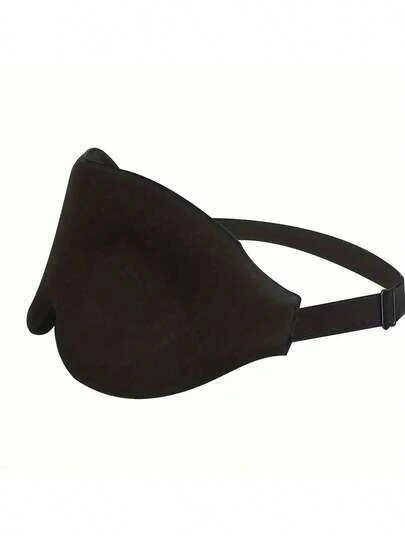 1/2个超柔软3D眼罩，100%遮光，睡眠眼罩，柔滑睡眠眼罩，助眠眼罩，旅行睡眠眼罩，学生午睡眼罩，适合所有肤质 - 非常适合旅行和午睡（含耳塞），万圣节和圣诞节的理想礼物