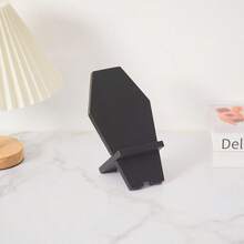 1pc Coffin Phone Stand | Phone Stand | Gothic Phone Display Stand | Weird Phone Stand | Phone Stand | Phone Charging Base | Halloween | Gothic Style - View 7