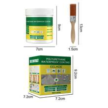 EELHOE 300g Brush-On Waterproof Sealant, Clear Liquid Leak Sealer For Bathroom Floor, Wall, Kitchen Pipe, Strong Adhesive Flexible Coating For Concrete, Tile, Basement Crack Repair,Home,Room,Quick Ship Items,Free Shipping - Transparent Waterproof Adhesive - View 8
