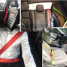1 PC 3.6m Car Modification Colored Seatbelt, Universal Polyester, Retractable Car Seatbelt, 48mm Universal Car Seat Modification Accessories - Multicolor - View 2