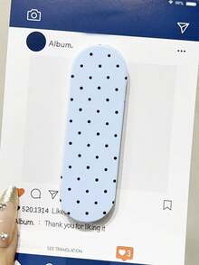 1 片创意原创创可贴和 1 个带图案的手机推拉支架，可背贴式安装，放置在桌面上作为懒人支架。 - 彩色 - 查看 7