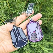 Nouveau sac à dos mignon de badminton avec pendentif à grelot, accessoires de badminton, cadeau, souvenir pour amis et couples - Multicolore - Voir 6