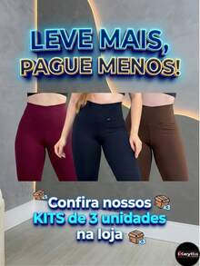 High-Waisted Fitness Leggings With Double Waistband And Slimming Effect - Marsala Wine - Gỗ đỏ - Xem 7