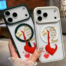 Funda Mate Antigolpes Rígida amor de Dios Dios lleniar vacío corazón Borde Silicona Suave para iPhone 11 13 15 Pro mini Max Plus - Verde - Ver 2
