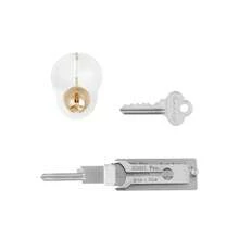 suli 专业级 SS002Pro 二合一不锈钢钥匙解码器，便携式开锁工具套装，带精密钩子和 O 型环取出工具 - 1pc - 查看 6