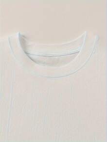 Camiseta unisex% algodón, modelo 2026, lavable aáquina, cómoda para todas las estaciones, adecuada para deportes al aire libre, fiestas en la playa y uso diario, con un diseño novedoso y estilo moderno, ¡tu mejor elección! - Blanco - Ver 3