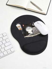 Alas Mouse Penopang Pergelangan Tangan Ergonomis dengan Desain Pola Kucing Lucu, Bantalan Penopang Pergelangan Tangan EVA Ergonomis, Alas Mouse Busa Memori Anti Selip, Alas Anti Selip yang Nyaman, Alas Mouse Nyaman dengan Penopang Pergelangan Tangan yang Halus, Penopang Meja yang Nyaman dan Ramah Kulit, Pelindung Meja, Cocok untuk Bermain Game, Kantor, Komputer, Laptop, Penggunaan di Rumah, Suvenir Musim Wisuda, Hadiah Sempurna untuk Hari Valentine, Hari Ibu, Kembali ke Sekolah, Musim Semi - View 6