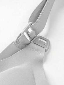 1件装孕妇哺乳文胸，透气产后哺乳文胸，舒适无缝无钢圈文胸 - 灰色 - 查看 7