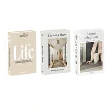 2 Sets Paper Aesthetic Decorative Books, Coffee Table Books Decor - Faux Decorative Books For Decoration - Home Desktop Decor - Bedside Cabinet Decor - Home Bookshelf Decor - one-size - View 3
