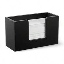 Napkin Holder, Tissue Holder  Paper Towel Dispenser Countertop Napkin Dispenser For Kitchen Bathroom Rectangular - Default - View 1