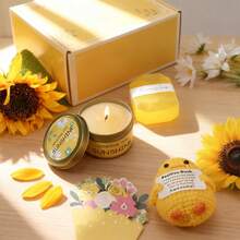 Luxurious Multi-Piece Vanilla Spa Valentine Gift Spa Gift Basket Set Mothers Day Gifts For Women -  Body Care Collection, Bath & Body Basket Gift Set For Valentines Day, Birthday, Christmas Gifts Self Care Gift Self Care Package For Her Mom Sister Wife Friend Unique Mothers Day Valentine Gift Ideal - 4型 - 查看 3