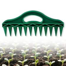 3pcs/1pc Planting Hole Maker Seed Spacing Tool, Vegetable Planting Soil Quick Punch Gardening 12-Hole Seeder For Planting Rack And Flower Pot - Fixed Spacing Gardening Hole Puncher, Manual Depth Control - A - View 8