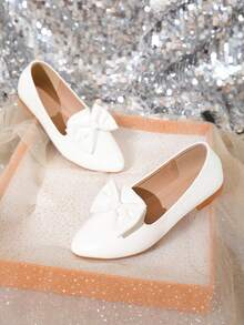 New Criss-Cross Casual Slip-On Shoes, Versatile Daily Wear For Teenagers - White - View 5