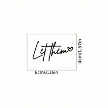 励志电影《让他们》主题贴纸 - 适用于笔记本、日历、笔记本电脑和水瓶 | 自我关爱贴纸，美观贴纸 - 勵志信貼紙 - 查看 2