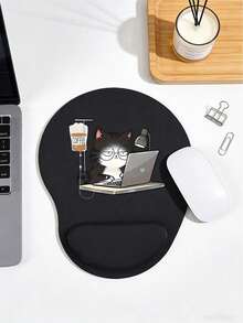Alas Mouse Penopang Pergelangan Tangan Ergonomis dengan Desain Pola Kucing Lucu, Bantalan Penopang Pergelangan Tangan EVA Ergonomis, Alas Mouse Busa Memori Anti Selip, Alas Anti Selip yang Nyaman, Alas Mouse Nyaman dengan Penopang Pergelangan Tangan yang Halus, Penopang Meja yang Nyaman dan Ramah Kulit, Pelindung Meja, Cocok untuk Bermain Game, Kantor, Komputer, Laptop, Penggunaan di Rumah, Suvenir Musim Wisuda, Hadiah Sempurna untuk Hari Valentine, Hari Ibu, Kembali ke Sekolah, Musim Semi - View 5