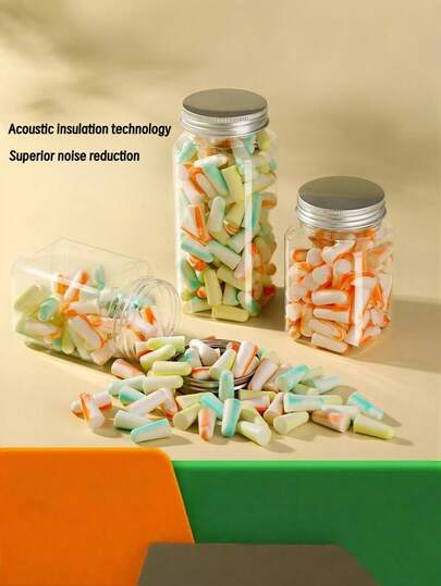 سدادات أذن للنوم في السكن، سدادات أذن مانعة للضوضاء للهدوء والاستخدام المنزلي والنوم في غرفة النوم