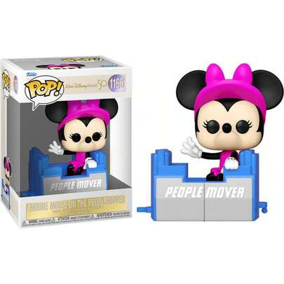  Funko POP Disney  People Mover Figure #1166 - 9cm Collectible Vinyl Figure - Walt Disney World 50th Anniversary Edition - Officially Licensed Product - Gift For Fans And Collectors
