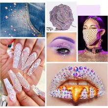 adornos de uñas - Negro - Ver 2